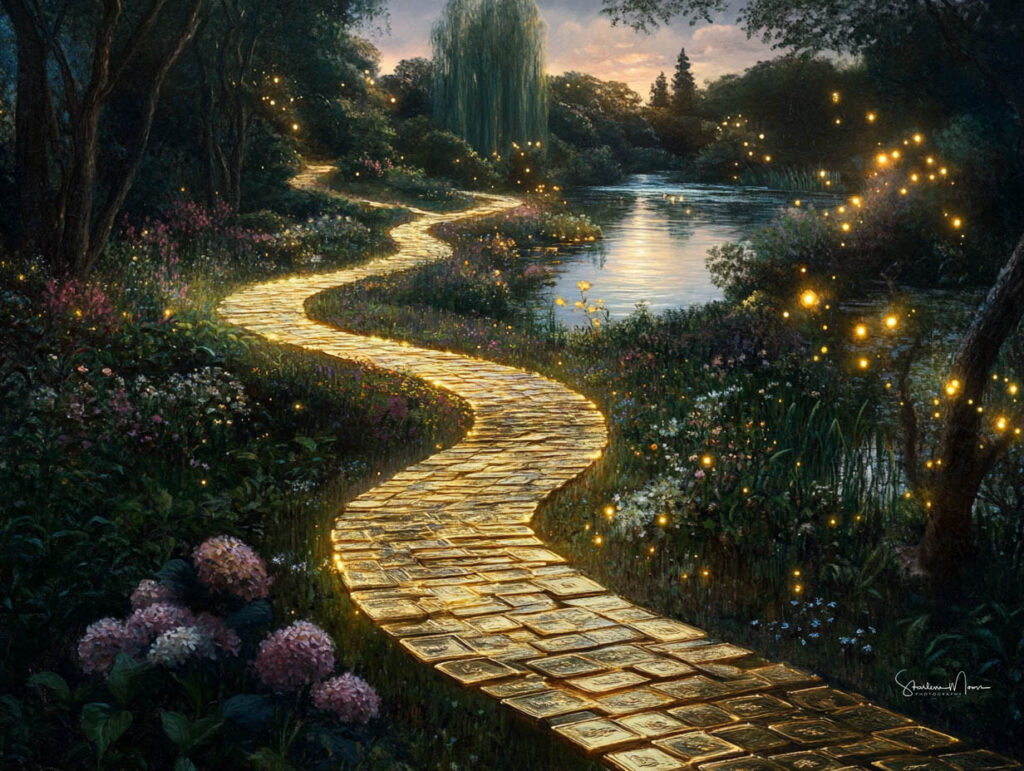 The golden path of spiritual healing, divine guidance, and self-transformation